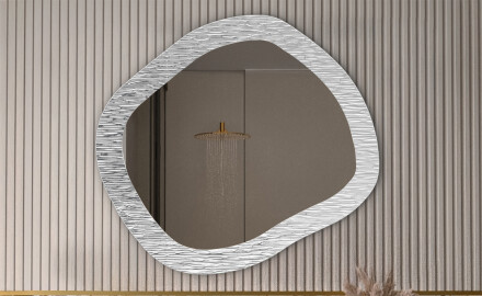 Καθρέφτες σε μεταλλική κορνίζα