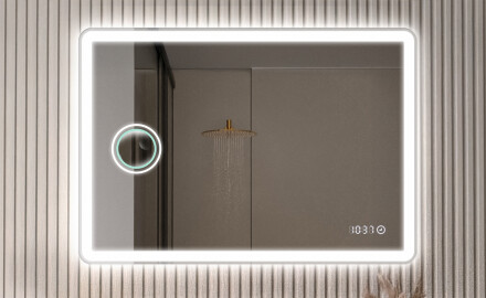 Στρογγυλεμένοι κλασικοί καθρέφτες με φωτισμό