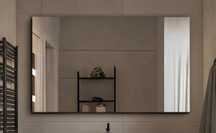 Καθρέφτες με διακοσμητικό κάλυμμα χωρίς φωτισμό