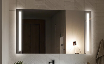 Ορθογώνιοι καθρέφτες με μπαταρία