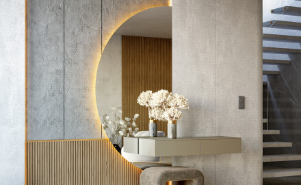 Καθρέφτες σε ημικύκλιο