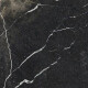 Γυαλισμένο πλακάκι δαπέδου Pierre Black 120x120 εκ., μαύρο γυαλιστερό με χρυσές νευρώσεις, διορθωμένο A4H197 #9