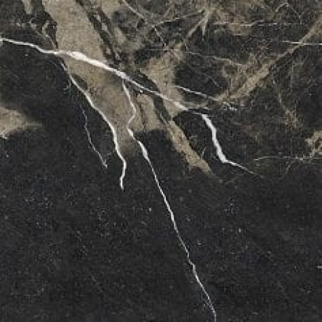 Γυαλισμένο πλακάκι δαπέδου Pierre Black 120x120 εκ., μαύρο γυαλιστερό με χρυσές νευρώσεις, διορθωμένο A4H197 #18