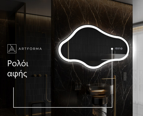 Καθρεπτησ διακοσμητικοσ τοιχου χρυσοι C222 #7