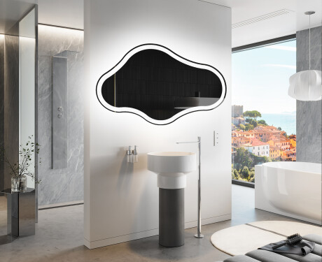 Καθρεπτησ διακοσμητικοσ τοιχου χρυσοι C222 #9