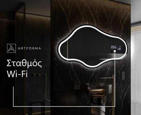 Καθρεπτησ διακοσμητικοσ τοιχου χρυσοι C223 #6