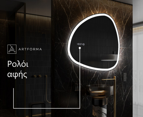 Καθρεπτησ διακοσμητικοσ τοιχου χρυσοι J222 #7