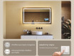 Φωτιζόμενος Καθρεπτης LED L15 120x80cm - SmartScreen, DualColor, Θερμαινόμενη μεμβράνη #6