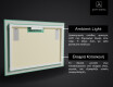 Φωτιζόμενος Καθρεπτης LED L55 #2