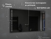 Φωτιζόμενος Καθρέφτης Με Μπαταρία LED L55 #4