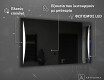 Φωτιζόμενος Καθρέφτης Με Μπαταρία LED L135 #4