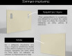 Μεγάλοι στρογγυλεμένοι καθρέπτες L201 #3