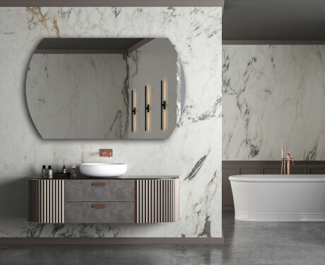 Μεγάλοι στρογγυλεμένοι καθρέπτες L205 #5