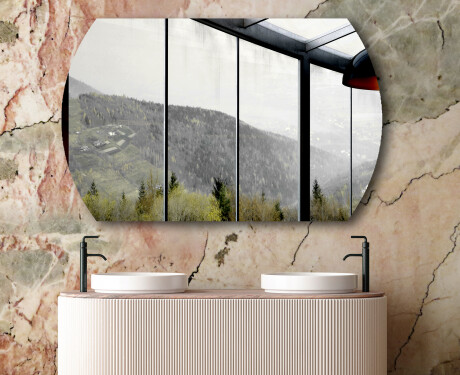 Μεγάλοι στρογγυλεμένοι καθρέπτες L205 #6