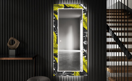 Φωτιζόμενος Διακοσμητικός Καθρέφτης LED Για Την Αίθουσα - Gold Jungle