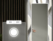 Φωτιζόμενος Διακοσμητικός Καθρέφτης LED Για Την Αίθουσα - Waves #4