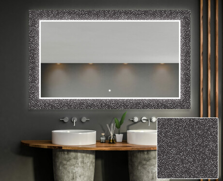 Φωτιζόμενος Διακοσμητικός Καθρέφτης Για Το Μπάνιο - Dotts