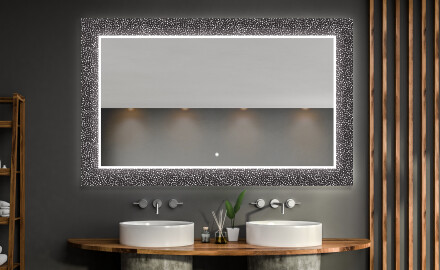 Φωτιζόμενος Διακοσμητικός Καθρέφτης Για Το Μπάνιο - Dotts