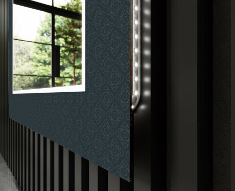 Φωτιζόμενος Διακοσμητικός Καθρέφτης Για Το Μπάνιο - Elegant #11