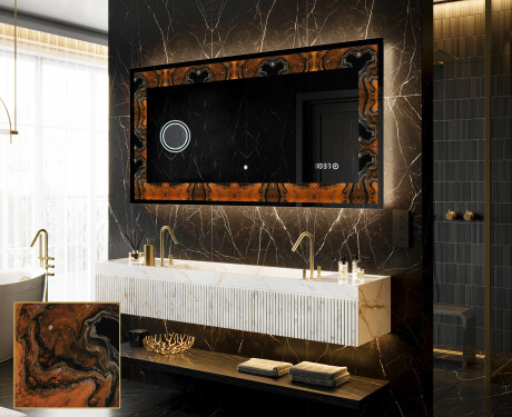 Φωτιζόμενος Διακοσμητικός Καθρέφτης - Mosaic Dreams