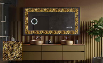 Φωτιζόμενος Διακοσμητικός Καθρέφτης - Tropical Paradise