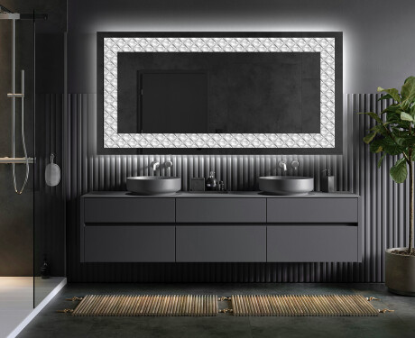 Φωτιζόμενος Διακοσμητικός Καθρέφτης - Marble Uplift #5