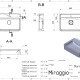 Νιπτήρας MARRAKESH 600 MATT #1