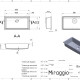 Νιπτήρας BOGOTA 605 MATT #1
