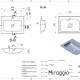 Νιπτήρας DELLA 600 MIRASOFT #1