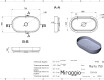 Νιπτήρας MARTA 750 MIRASOFT