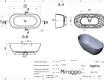 Μπανιέρα SAPFIRE MIRASOFT
