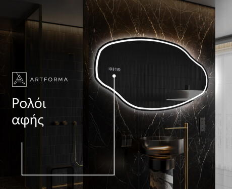 Ακανονιστοσ καθρεπτησ τοιχου μοντερνοι O223 #7