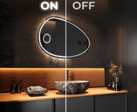 Κανονικοί Μοντερνοι διακοσμητικοι καθρέφτεσ τοίχου H223 #3