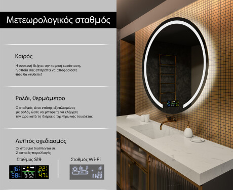 Φωτιζόμενος Καθρεπτης LED L96 #2