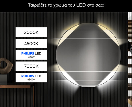 Φωτιζόμενος Καθρεπτης LED L114 #7