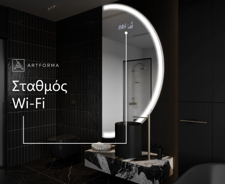 Ακανονιστοσ καθρεπτησ τοιχου μοντερνοι Y222 #7