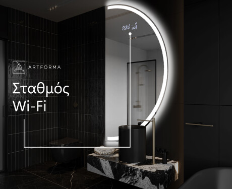 Ακανονιστοσ καθρεπτησ τοιχου μοντερνοι Y222 #6