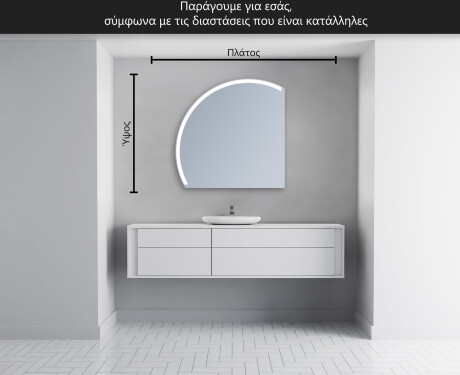 Ακανονιστοσ καθρεπτησ τοιχου μοντερνοι X222 #4