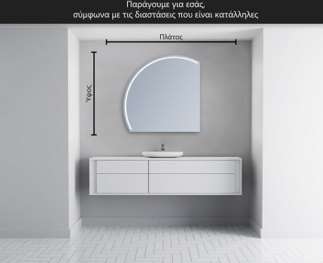 Ακανονιστοσ καθρεπτησ τοιχου μοντερνοι X223 #4