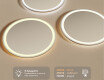 Φωτιζόμενος Καθρεπτης LED 60εκ με ψυχρό LED φως 7000K, θερμό φως 3000K ή ουδέτερο φως 4500K #3