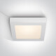 MORFI φωτιστικό οροφής 22W 3000K IP40 λευκό #1