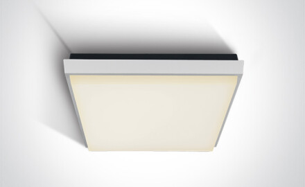 STAMATA φωτιστικό οροφής 25W 3000K IP54 ανθρακί