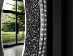 Στρογγυλός Διακοσμητικός Καθρέφτης Με Οπίσθιο Φωτισμό LED Για Το Μπάνιο - Dotts #11