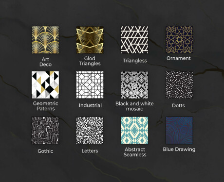 Στρογγυλός Διακοσμητικός Καθρέφτης Με Οπίσθιο Φωτισμό LED Για Το Μπάνιο - Red Mosaic #10