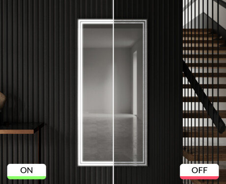 κάθετη Φωτιζόμενος Καθρεπτης LED L57 #9