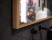 Ορθογώνιος καθρέφτης μπάνιου LED με πλαίσιο FrameLine L02 #3