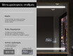 Ορθογώνιος καθρέφτης μπάνιου LED με πλαίσιο FrameLine L23 #8