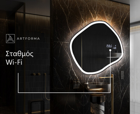 Ακανονιστοσ καθρεπτησ τοιχου μοντερνοι R222 #7