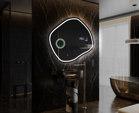 Ακανονιστοσ καθρεπτησ τοιχου μοντερνοι R223 #10