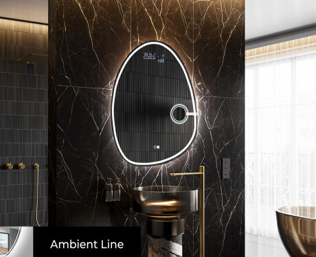 Καθρεπτησ διακοσμητικοσ τοιχου χρυσοι SF223